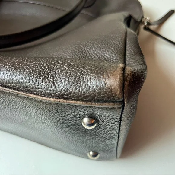 Longchamp Le Foulonné Shoulder Bag in Mocha Brown - Picture 10 of 14